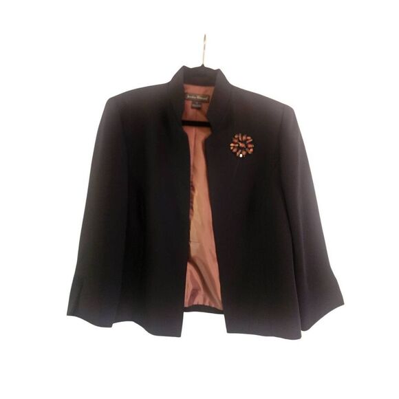 Jessica Howard blazer Size 14 black with embellishment - Picture 1 of 7